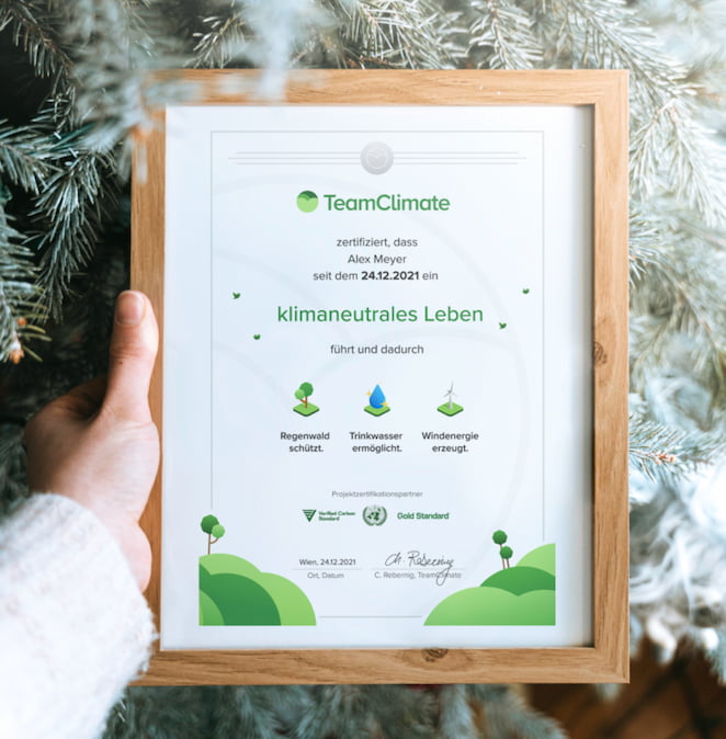 natalie holding the certificate